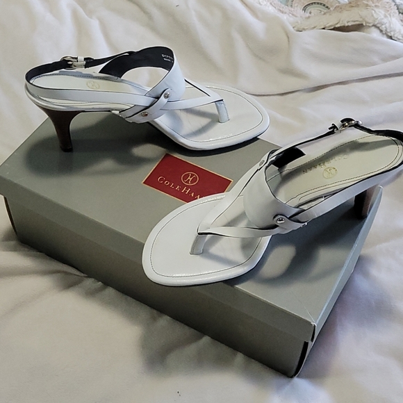 Cole Haan Shoes - Ladies Cole Haan White Sandal
